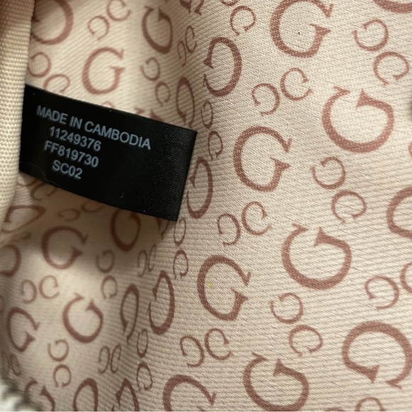 GUESS Los Angeles Logo Mini Backpack - Picture 8 of 9